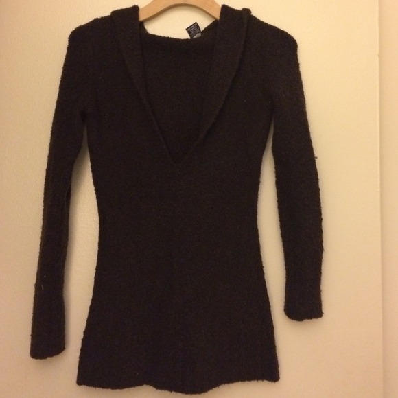 Moda International Boucle Hoodie Sweater