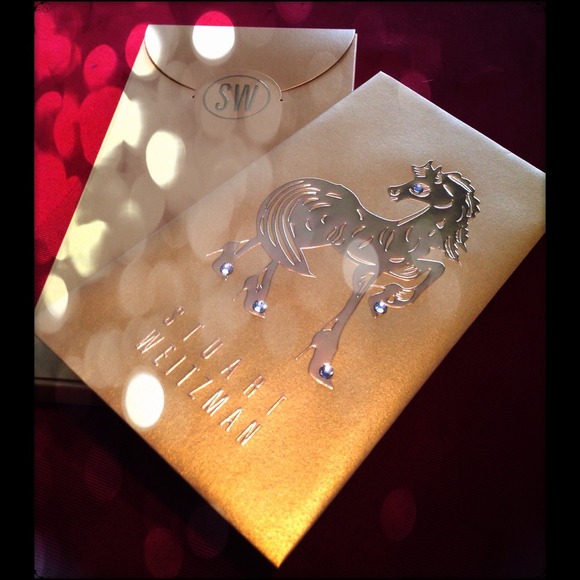 Stuart Weitzman money envelopes