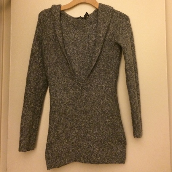 Moda International Boucle Hoodie Sweater