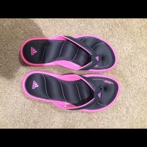 Adidas flip flops brand new