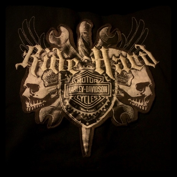 Men's Harley Davidson sleeveless sweatshirt