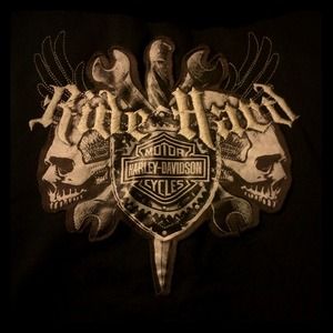 Men's Harley Davidson sleeveless sweatshirt