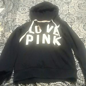 Victoria secret v neck hoodie