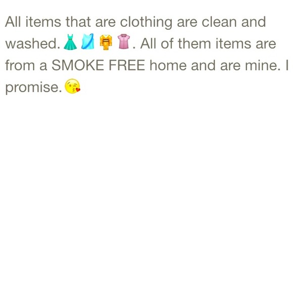 Smoke free home✅