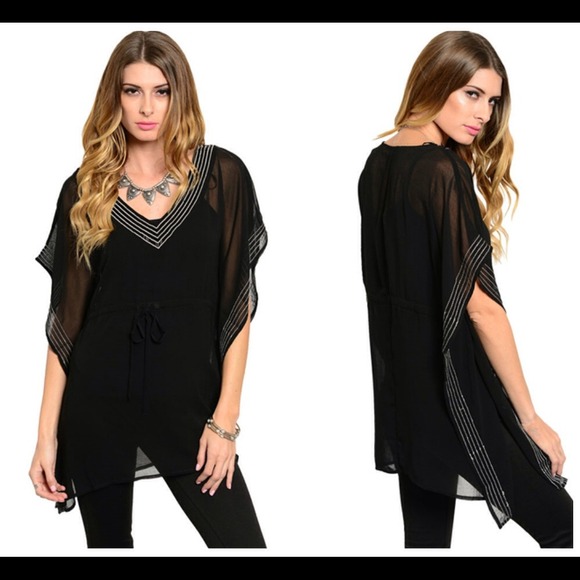 Sheer Poncho
