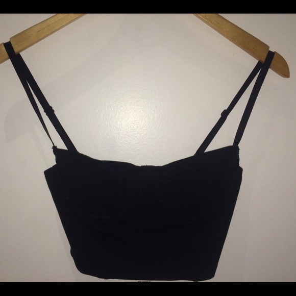 Cotton Spandex Underwire Bustier