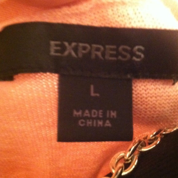 SOLD! Pink Cashmere & Cotton Cardigan, size large - Picture 3 of 4