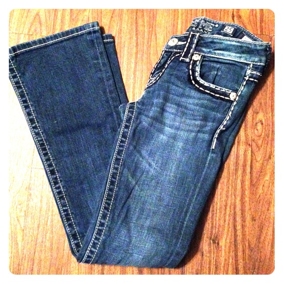 Miss Me Denim - Miss Me jeans sunny boot cut dark wash size 25