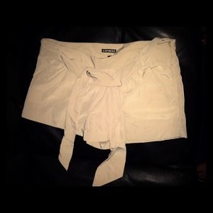 Khaki Colored Express Shorts