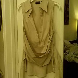 Beautiful sleeveless blouse