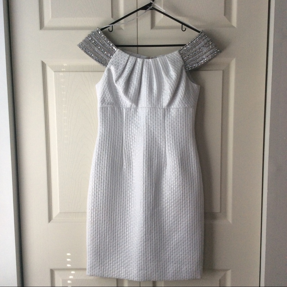 🎈SALE🎈White Cocktail Dress Wedding Formal Prom