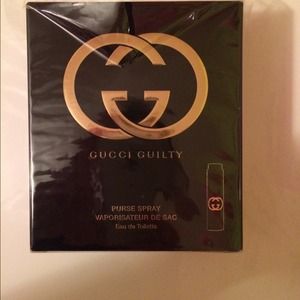 Gucci guilty, purse spray with 3 refills