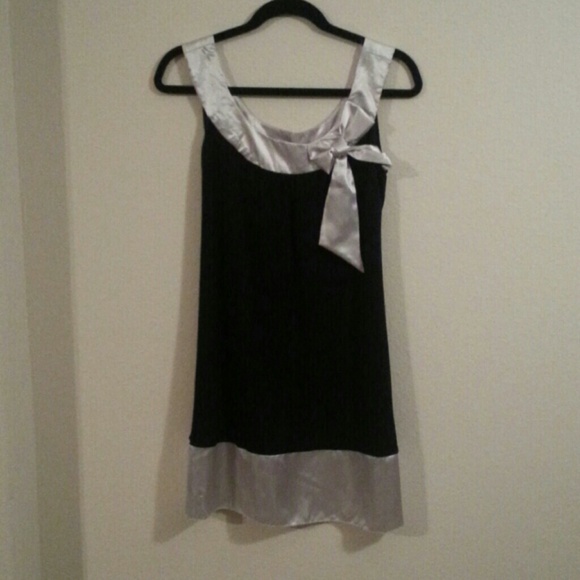 My Michelle | Black and Silver Dress