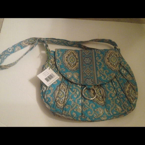 Totally Turq - Vera Bradley Saddle up purse. NWT
