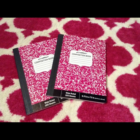 New composition books