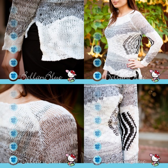 The CLARISSA sweater - B&W - Picture 4 of 4