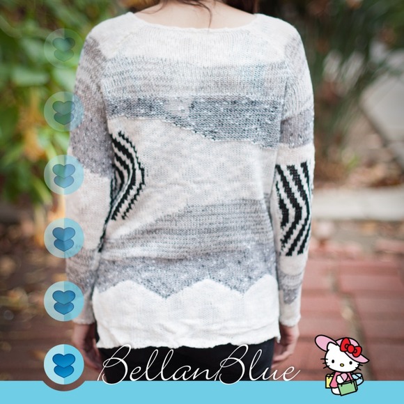 The CLARISSA sweater - B&W - Picture 3 of 4