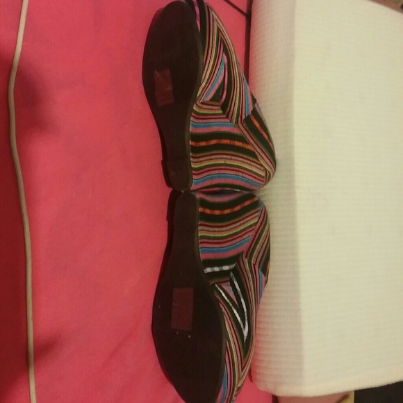 Multi colored platform wedges - Picture 4 of 5