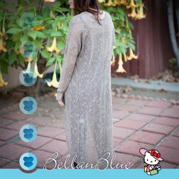 The CLAIRE long cardigan - Picture 2 of 4