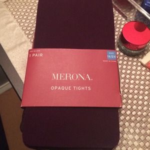 NWT Purple plus size tights
