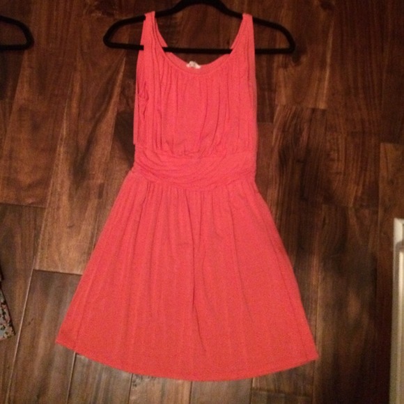 coral dress