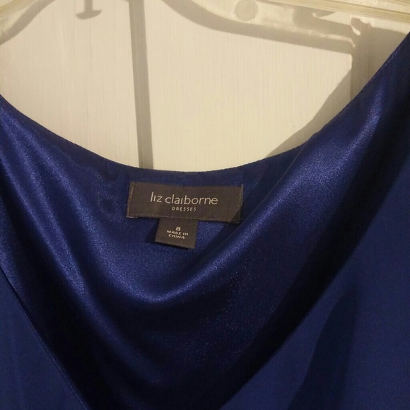 Navy blue elegant dress - Picture 2 of 4