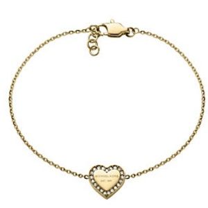 Michael Kors Pave Heart Charm Bracelet 💛