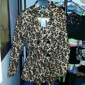 Cheetah print jacket