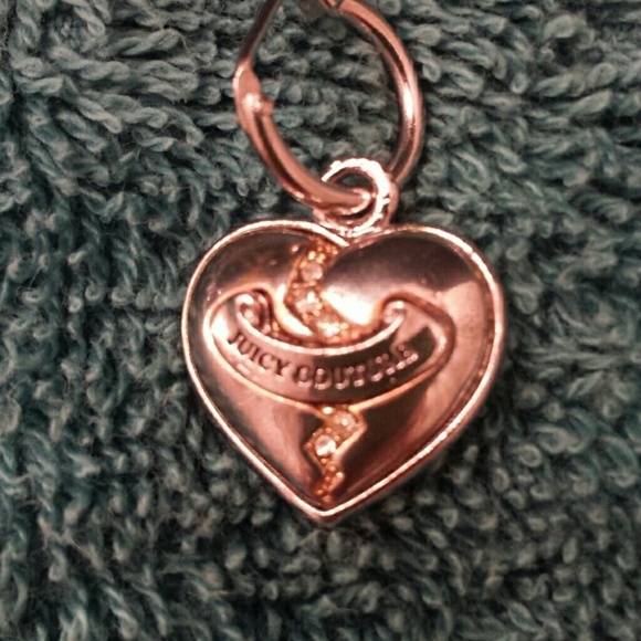 Juicy Couture heart earrings - Picture 3 of 4