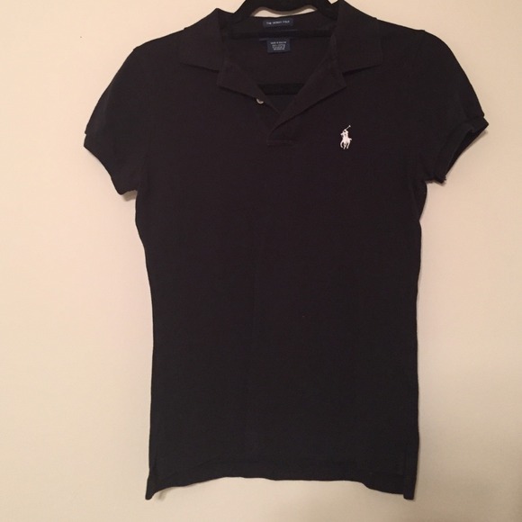 Black Ralph Lauren "Skinny Polo"