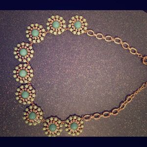 Turquoise statement necklace!