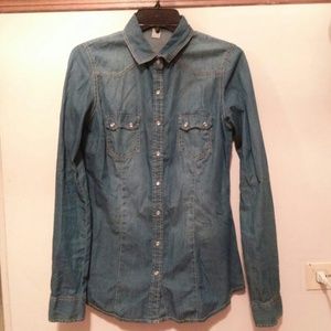 Forever21 soft denim top