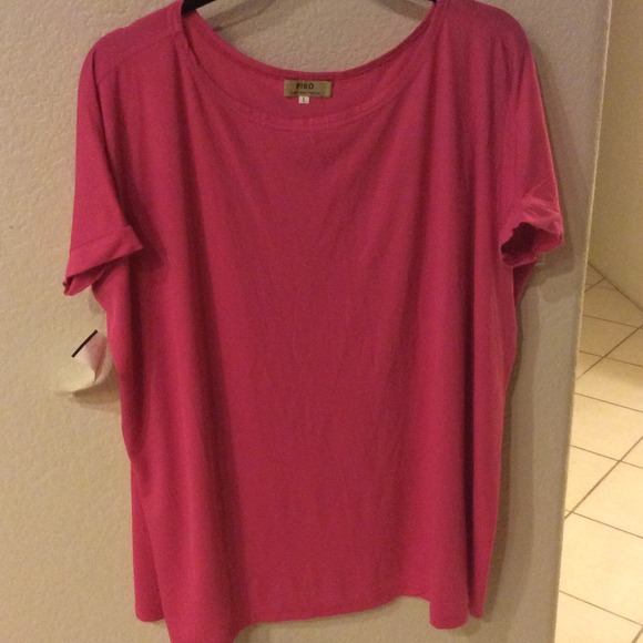 NWT  oversized baggy Pink top