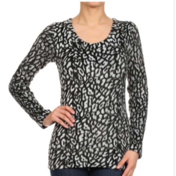 🆕Leopard Print Top - Picture 4 of 4