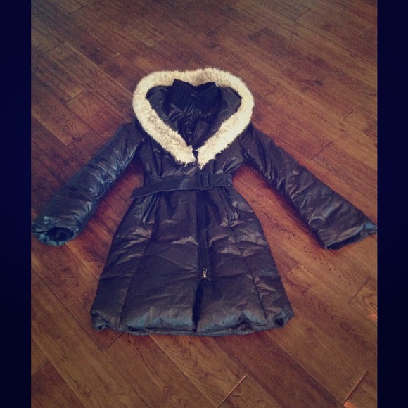 Mackage fur trimmed down coat (women's XS)