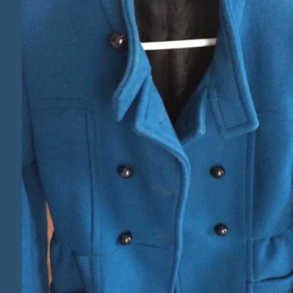 SOLD Zara blue jacket small - Picture 2 of 4