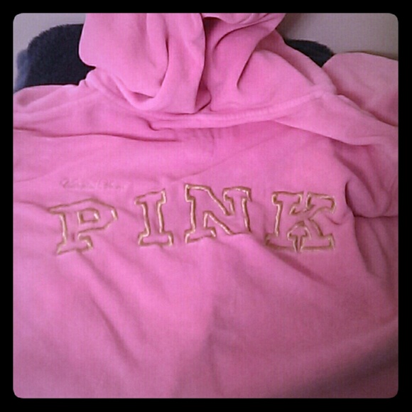 Rare Victoria secret velour hoodie