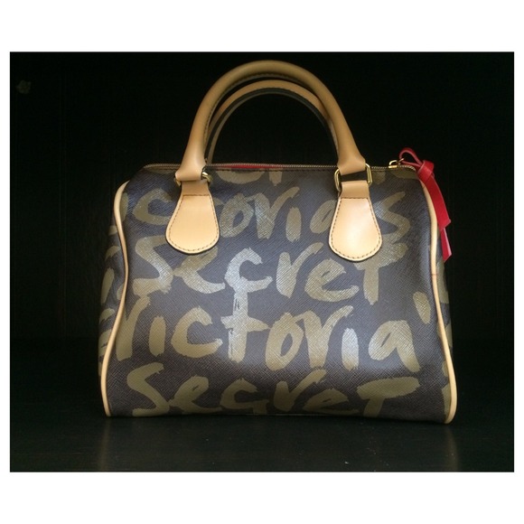 Victorias Secret Monogram with Red Love Bag