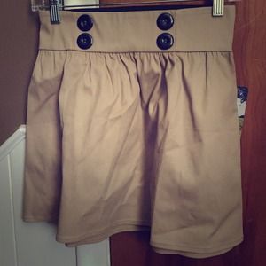 Khaki skirt