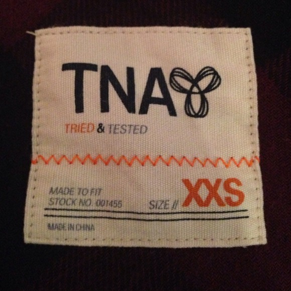 Maroon and black flannel - Picture 2 of 3