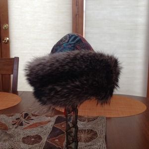 Asian-themed Winter fur hat