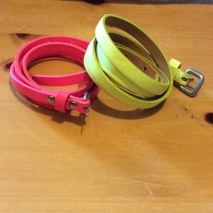 Neon Belts BUNDLE!!!