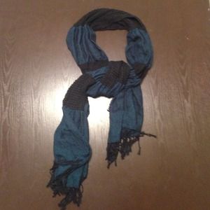 Dark green scarf