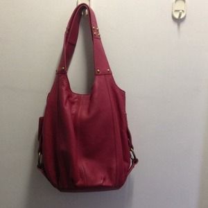 Pink Joe's Leather Bag
