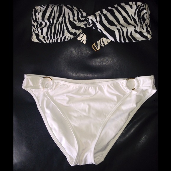 Zebra VS Bandeau Swimsuit Top