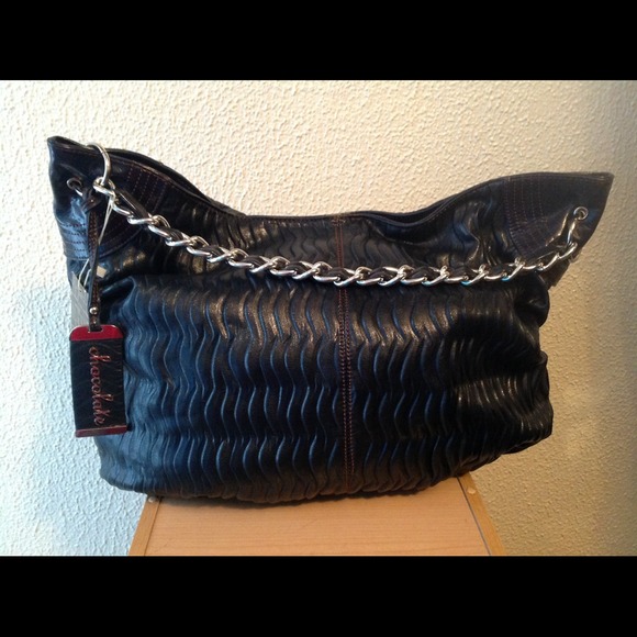 SOLD!!...Authentic Chocolate Handbag
