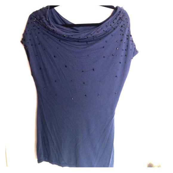 Victoria's Secret off the shoulder embellished top