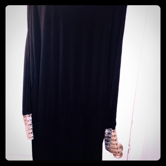 Bedazzled Black Dress-PERFECT for the Holiday's!