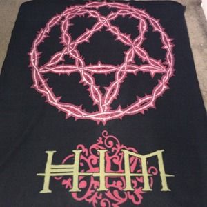 HIM Throw Blanket & Ring Bundle