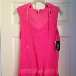 Pink Juicy Couture terry romper
